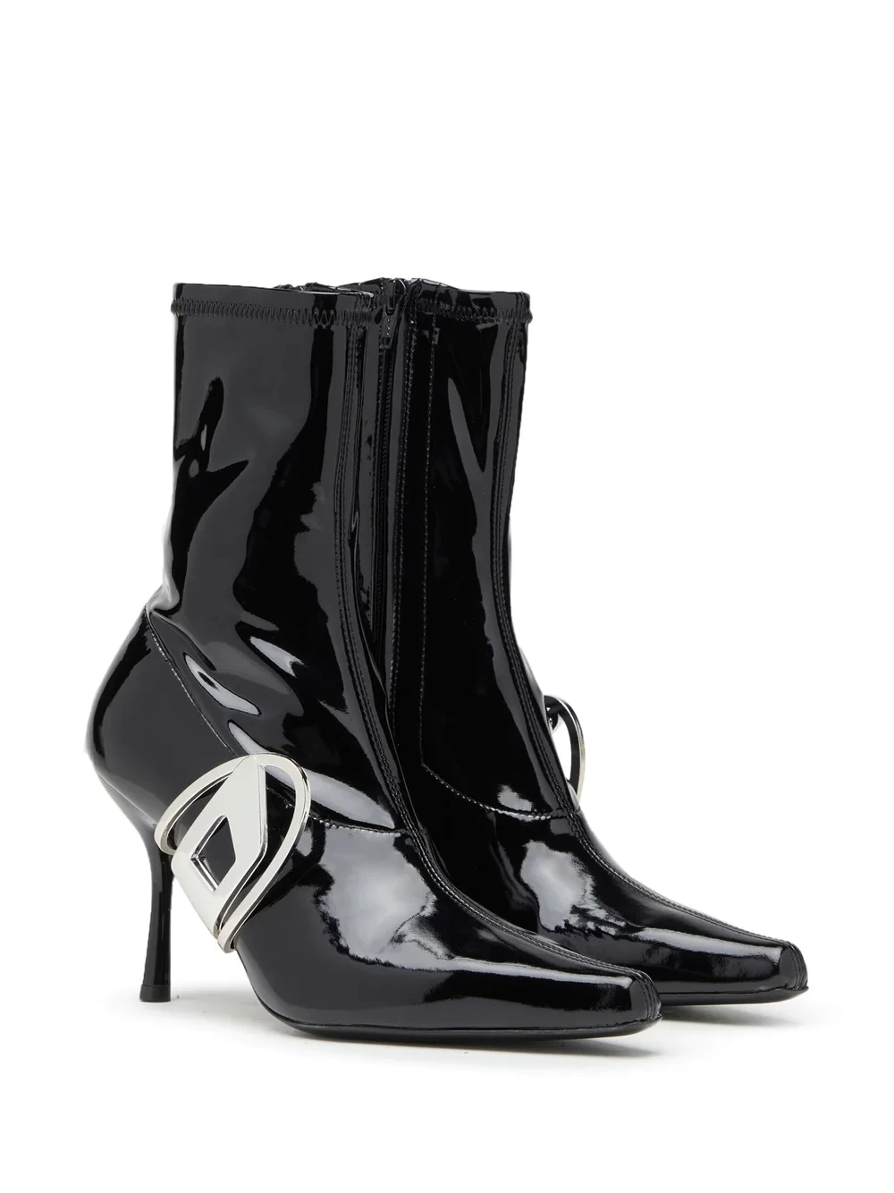 D-Eclipse logo-plaque boots