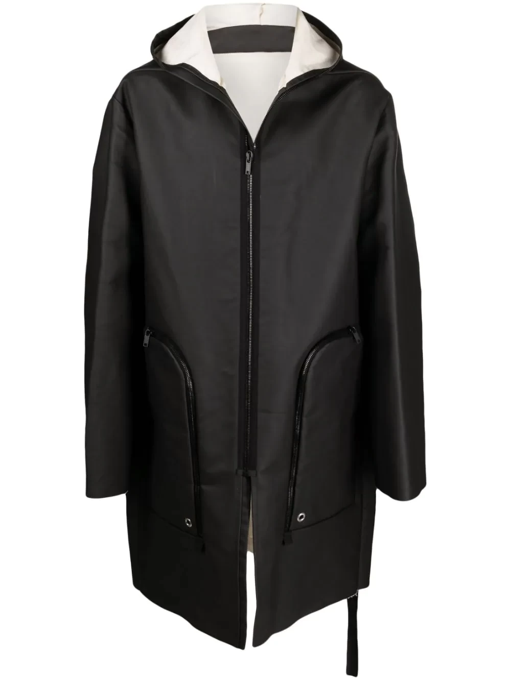 Strobe long-length parka