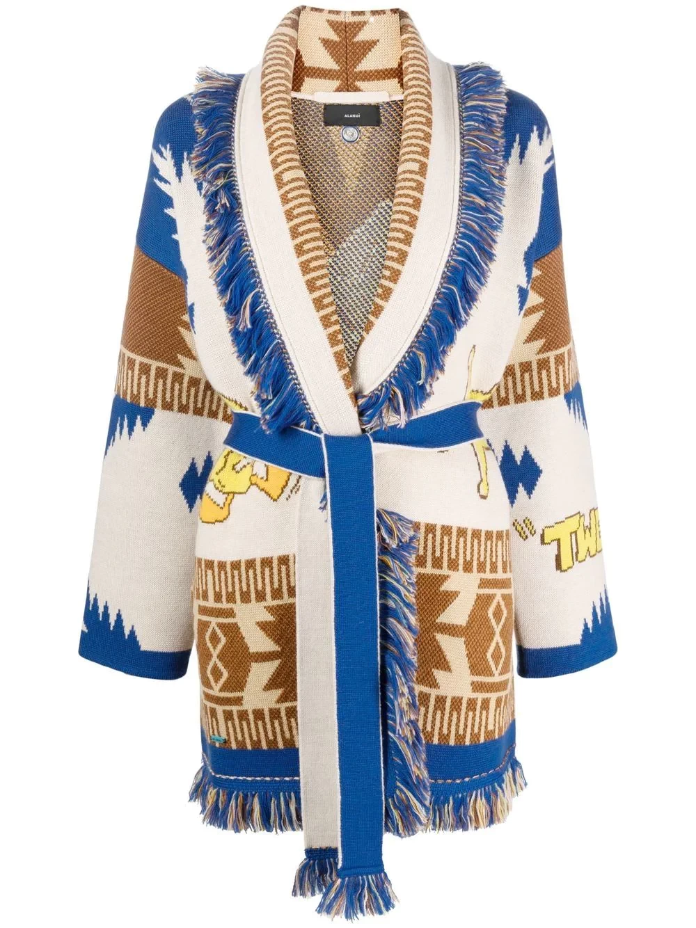 Tweety Cowboy Icon Jacquard cardigan