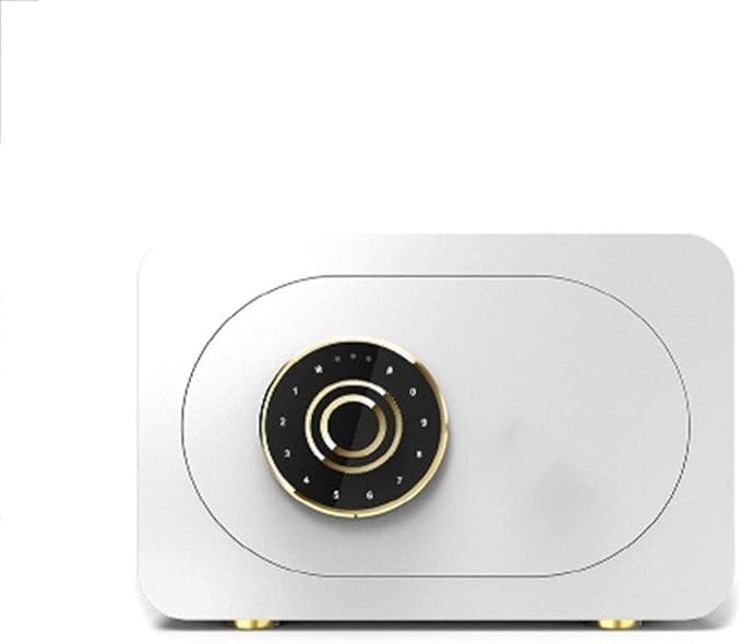 Electronic Password Safe Deposit Box，Hotel Office Cash Cabinet, Steel Waterproof Fireproof, Mechanical Password Anti-Theft
