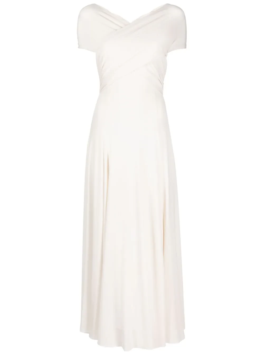 Bruna off-shoulder maxi dress