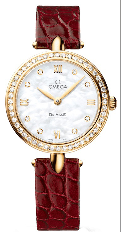 Omega De Ville Prestige 18k Yellow Gold Women's Watch 424.58.27.60.55.001 - image 0Omega De Ville Prestige 18k Yellow Gold Women's Watch 424.58.27.60.55.001 - image 5 Omega De Ville Prestige 18k Yello
