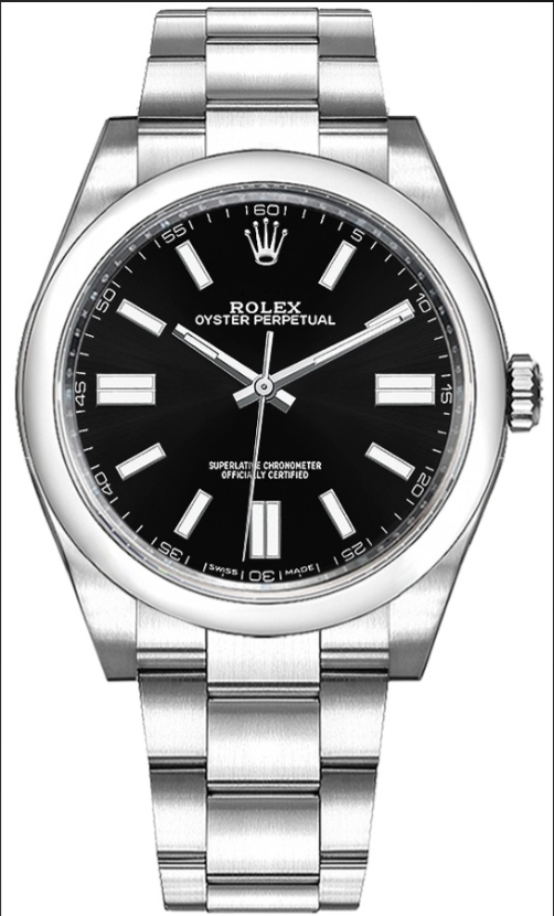 Rolex Oyster Perpetual 36 Black Dial Watch 116000-0013