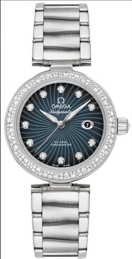 Omega De Ville Ladymatic Diamond 34mm Women's Watch 425.35.34.20.56.001 - image 0Omega De Ville Ladymatic Diamond 34mm Women's Watch 425.35.34.20.56.001 - image 2Omega De Ville Ladymatic Diamond 34mm 