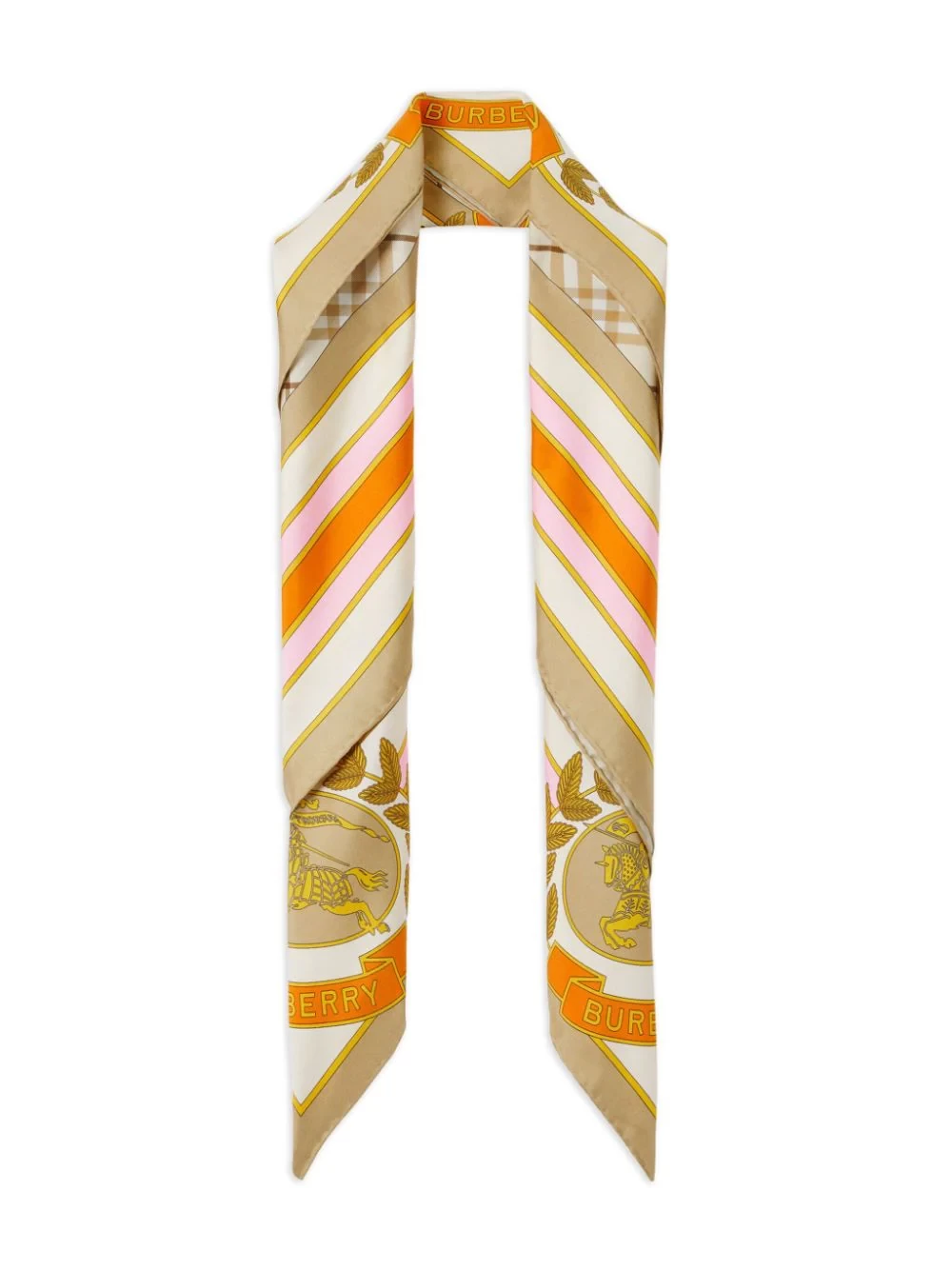 Equestrian Knight square-shape scarf