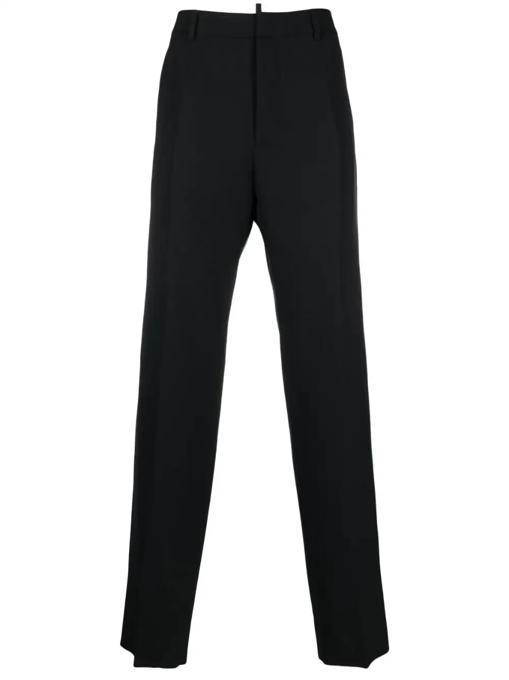 Logo-plaque tailored trousers