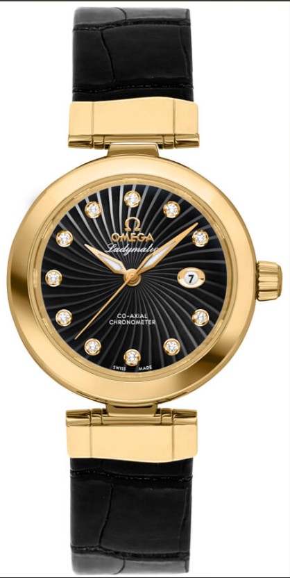 Omega De Ville Ladymatic Black Dial 34mm Women's Watch 425.63.34.20.51.002 - image 0Omega De Ville Ladymatic Black Dial 34mm Women's Watch 425.63.34.20.51.002 - image 1Omega De Ville Ladymatic Black D