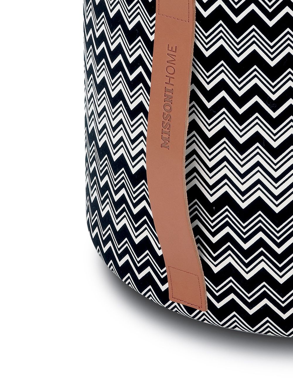 Missoni Home Tobago chevron-print pouffe