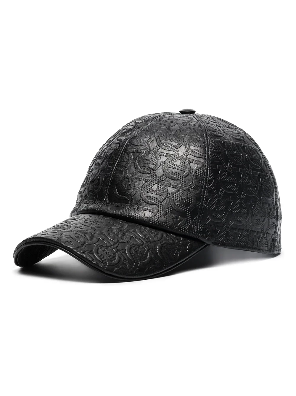 Ferragamo Gancini leather cap