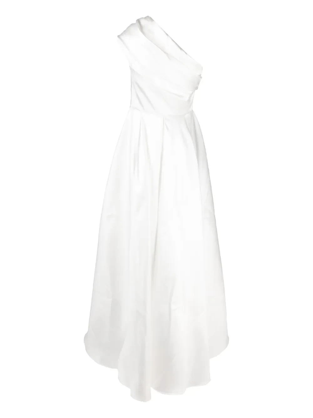 Alba one-shoulder gown