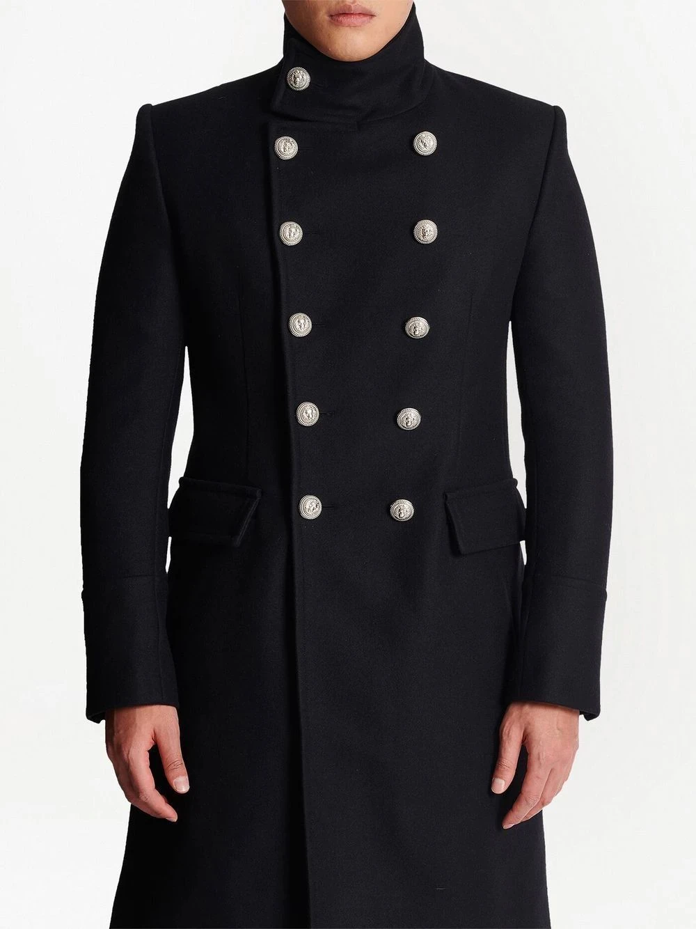 double-breasted wool coats