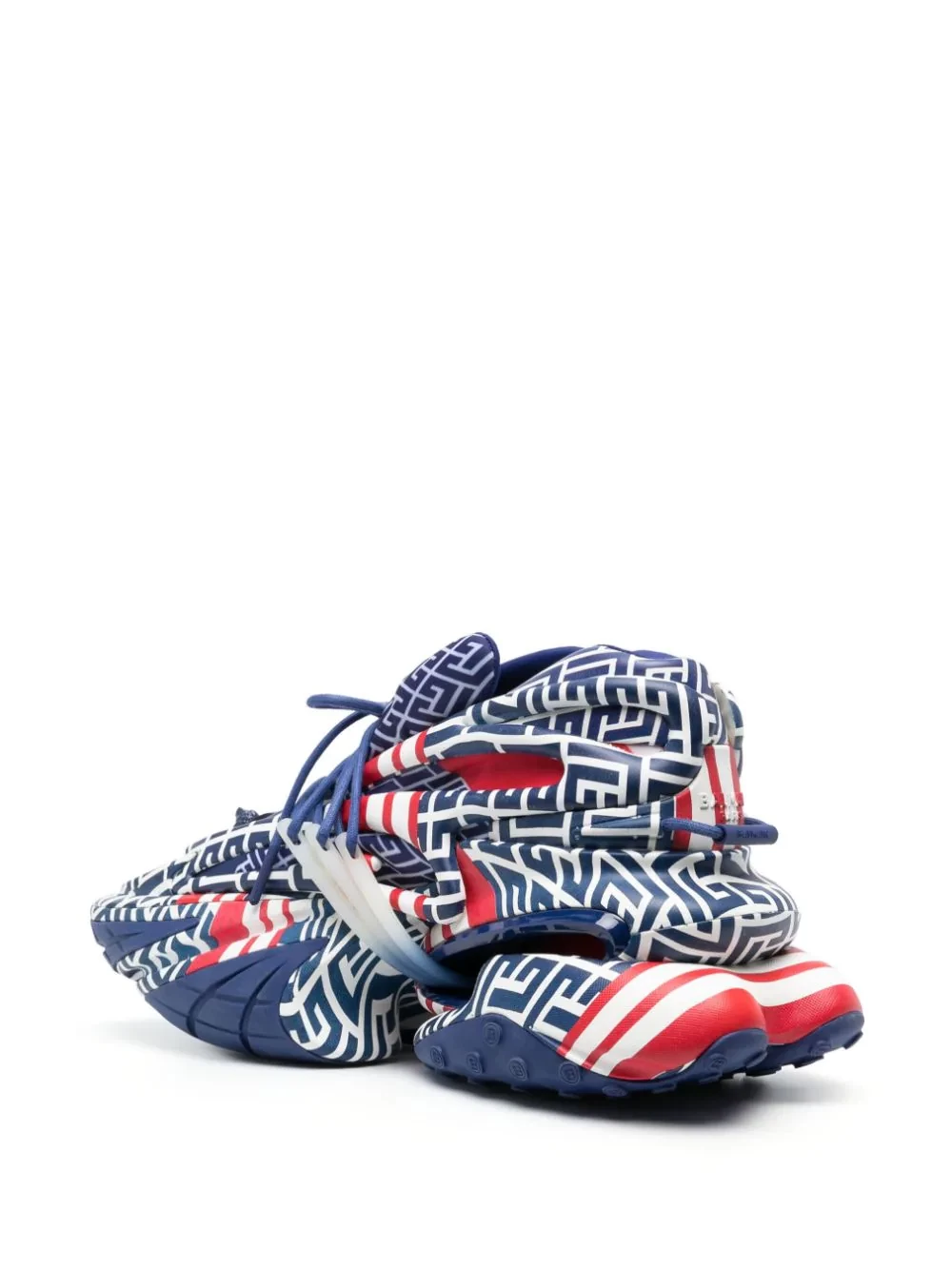 Unicorn monogram low-top sneakers