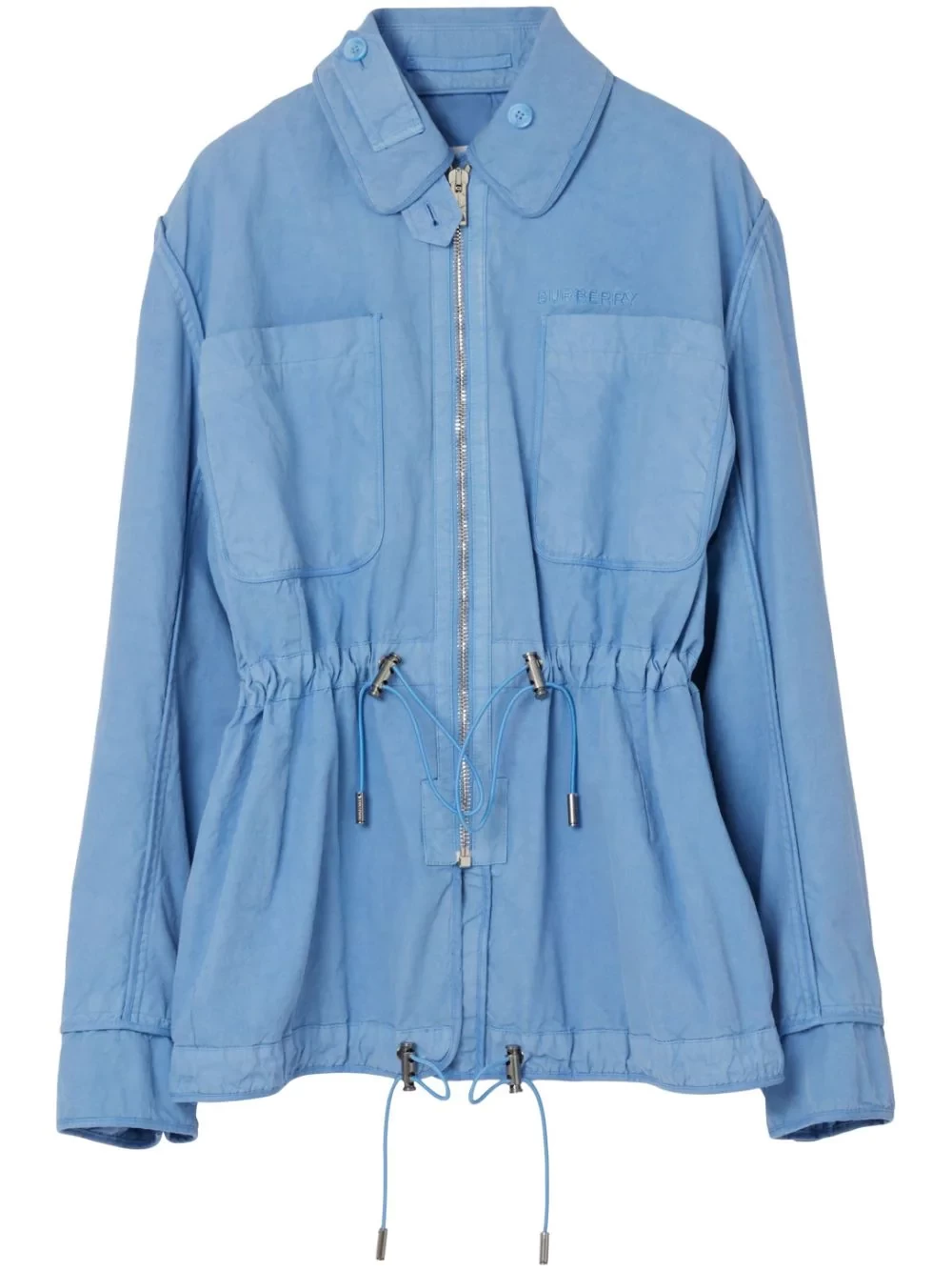 Zip-up fitted jacket