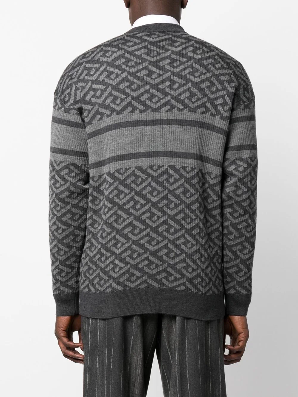 La Greca Medusa jacquard jumper